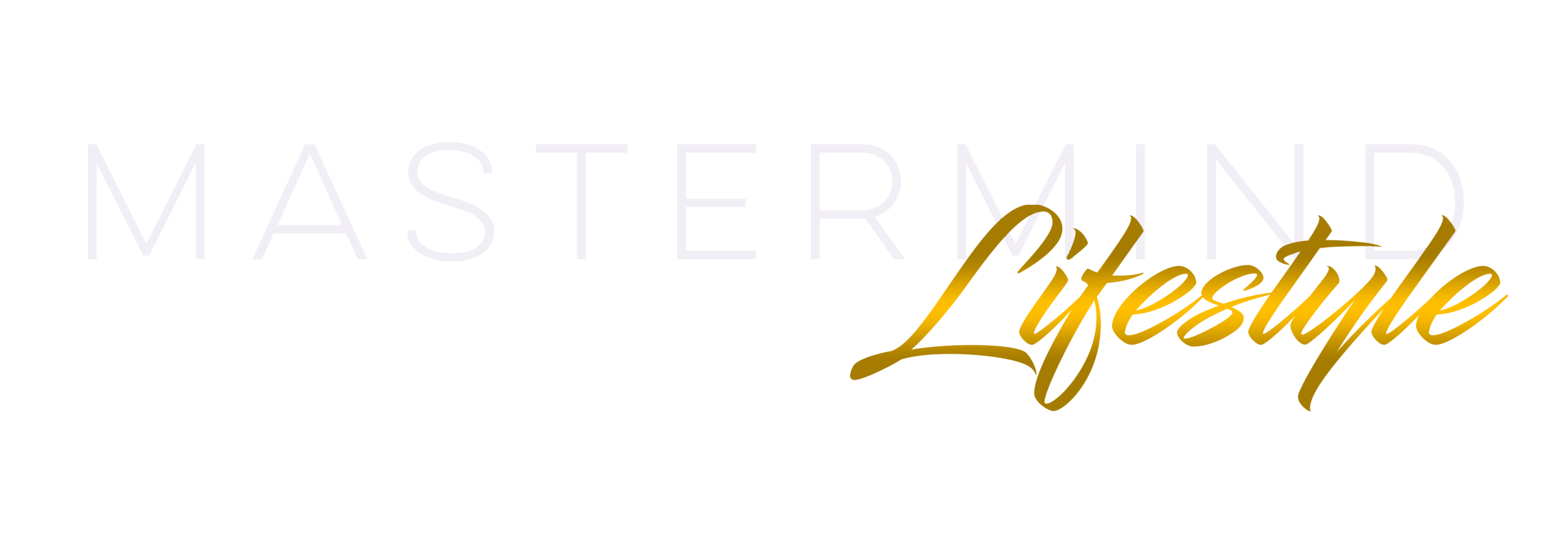 Mastermind lifestyle wordmark light